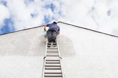 Peinture extérieure à Monceaux — façades et ravalement